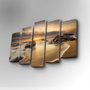 Wallity Cuadro Decorativo en Lienzo 5 Piezas 5PUC-025 Multicolor